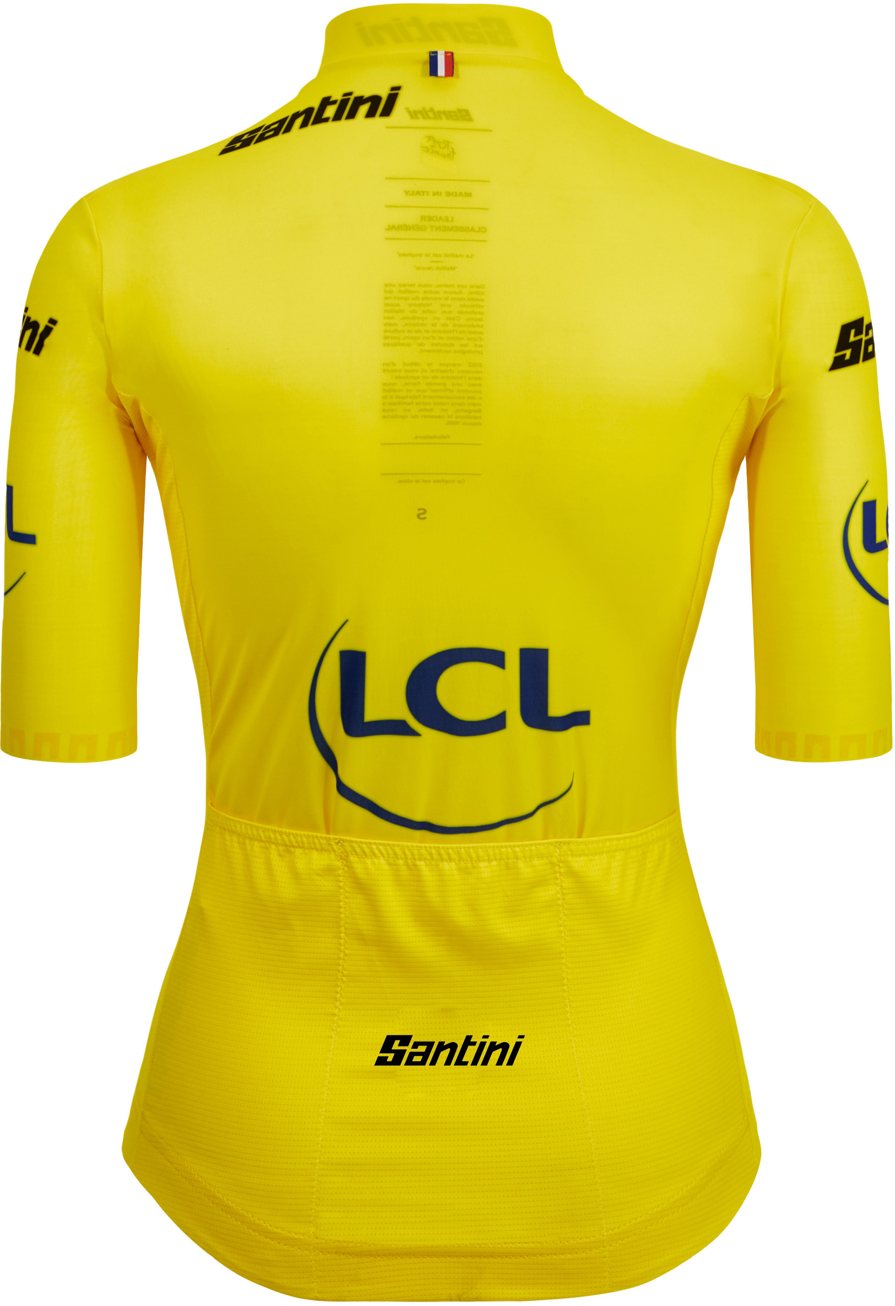 Beklædning - Cykeltrøjer - Santini Tour de France - FEMMES AVEC ZWIFT – Women's - Yellow Jersey