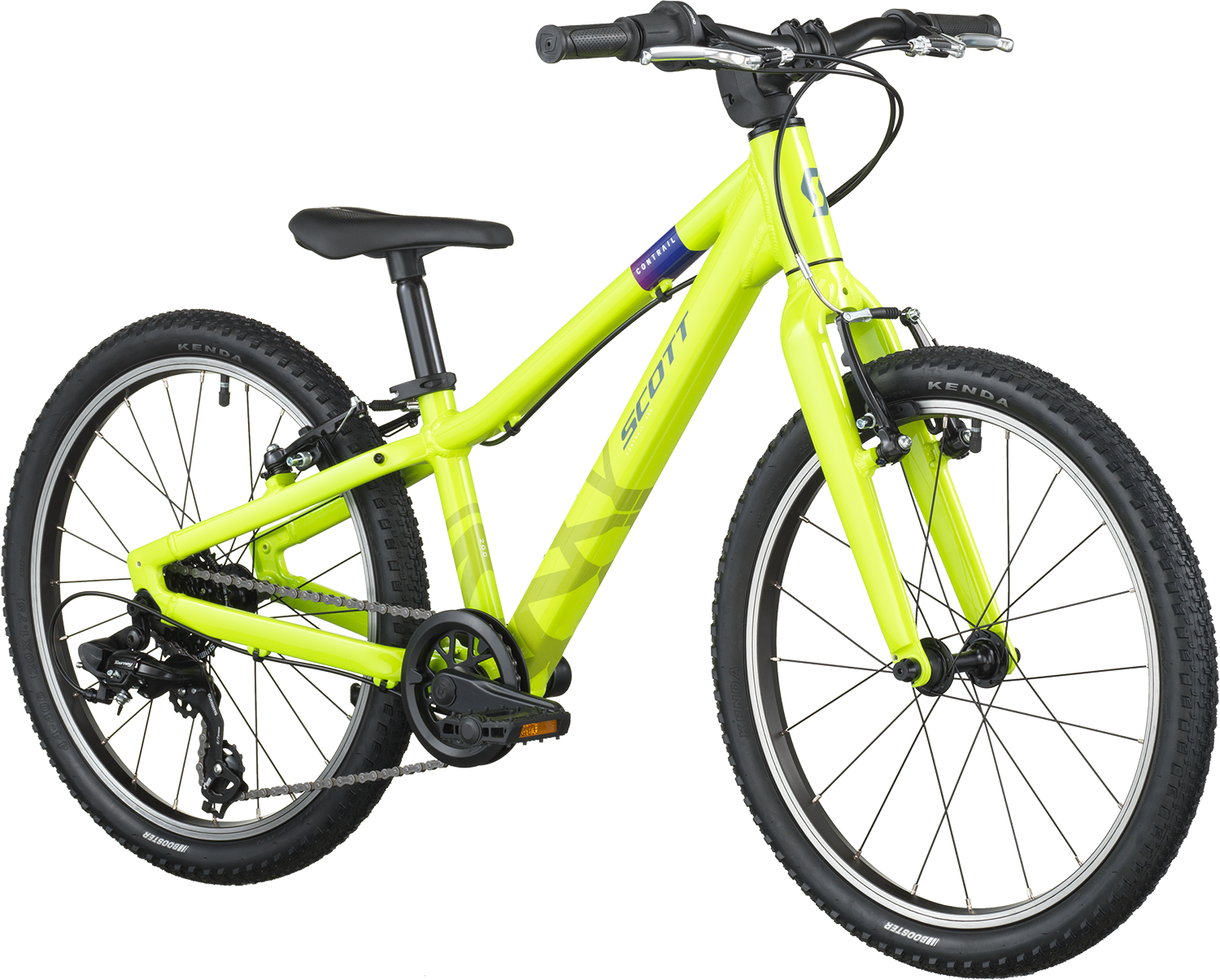 Cykler - Børnecykler - Scott Contrail 200 2026 - Sulphur Green