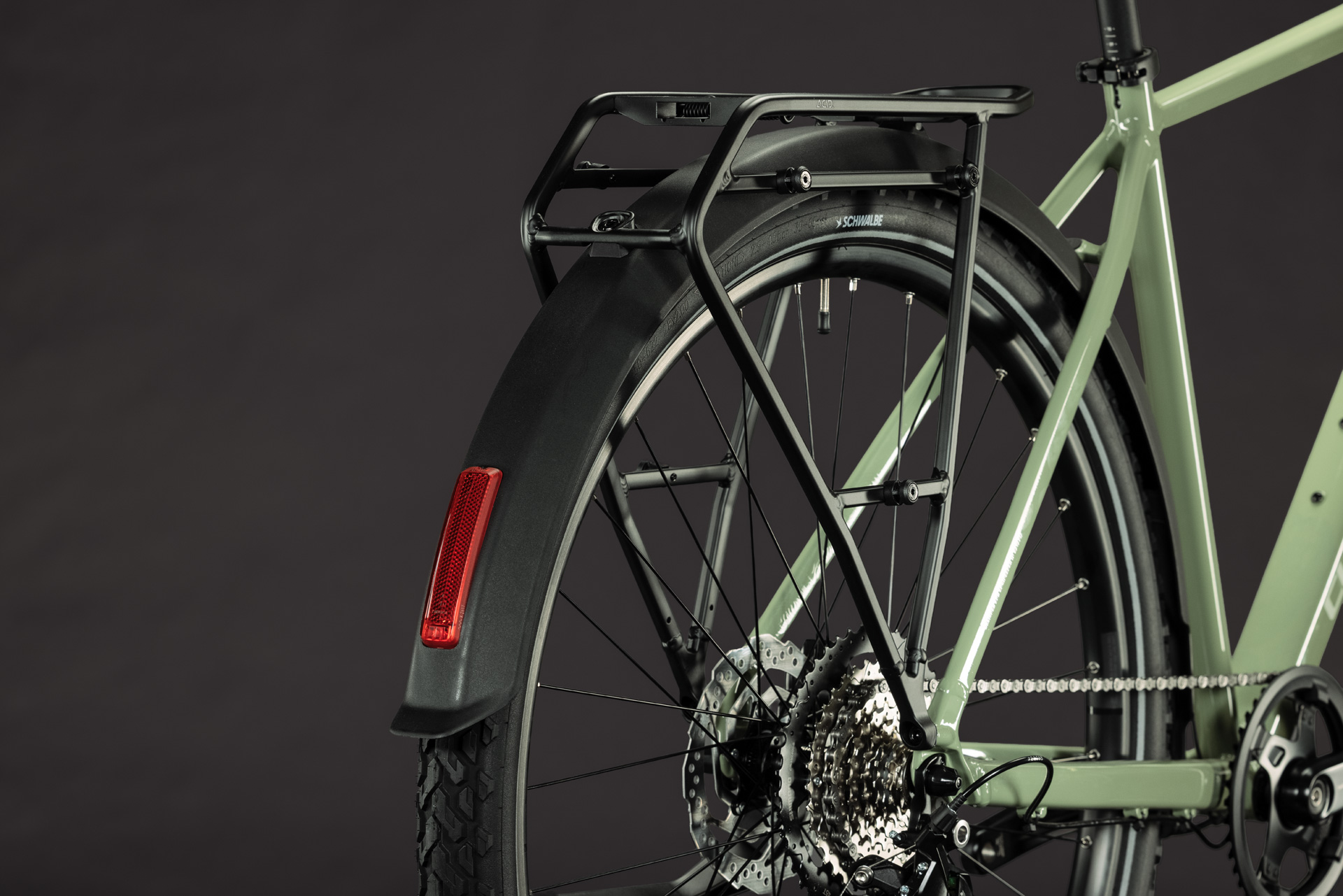 Cykler - Herrecykler - Cube Nature ONE FE (Fully Equipped) Herre 2027 - Almondgreen´green