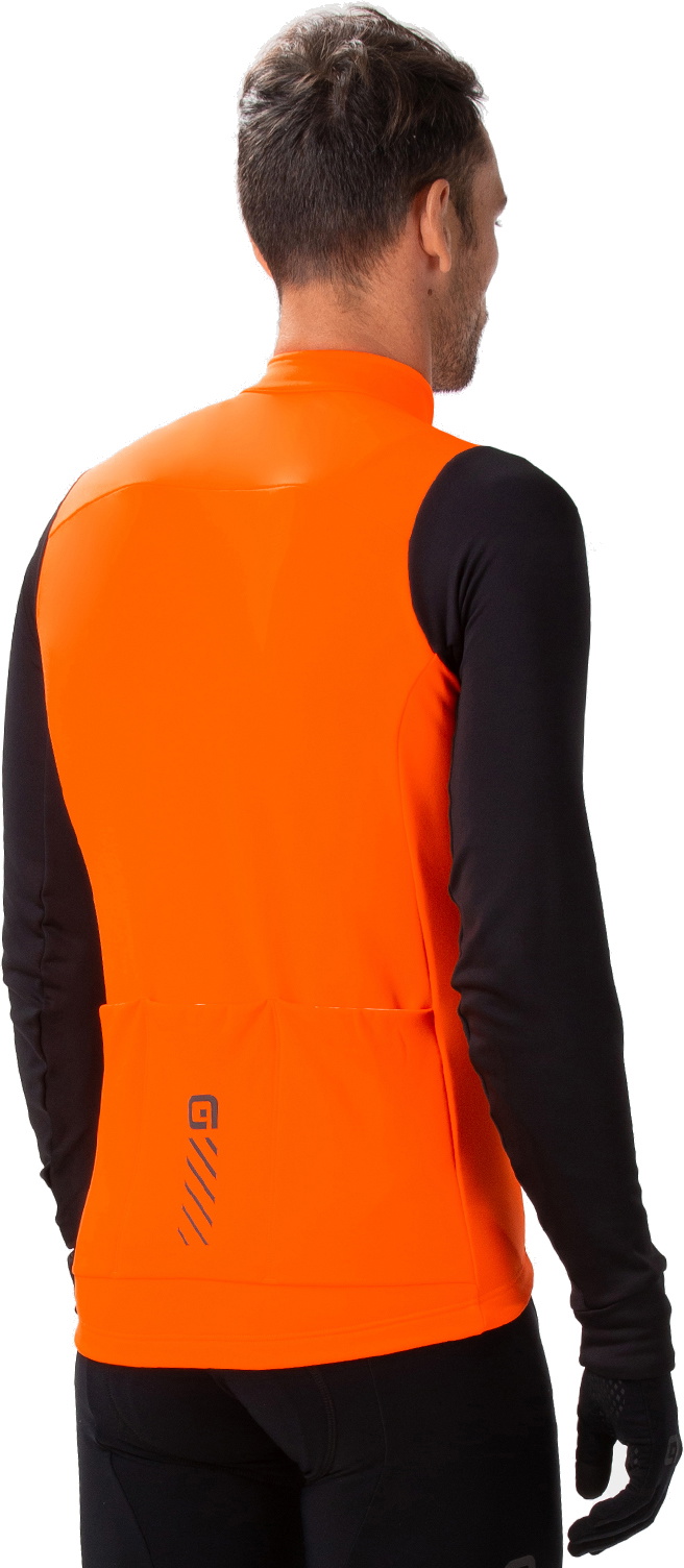 Beklædning - Cykeltrøjer - Alé Solid Fondo 2.0 Herre Langærmet Jersey - Orange