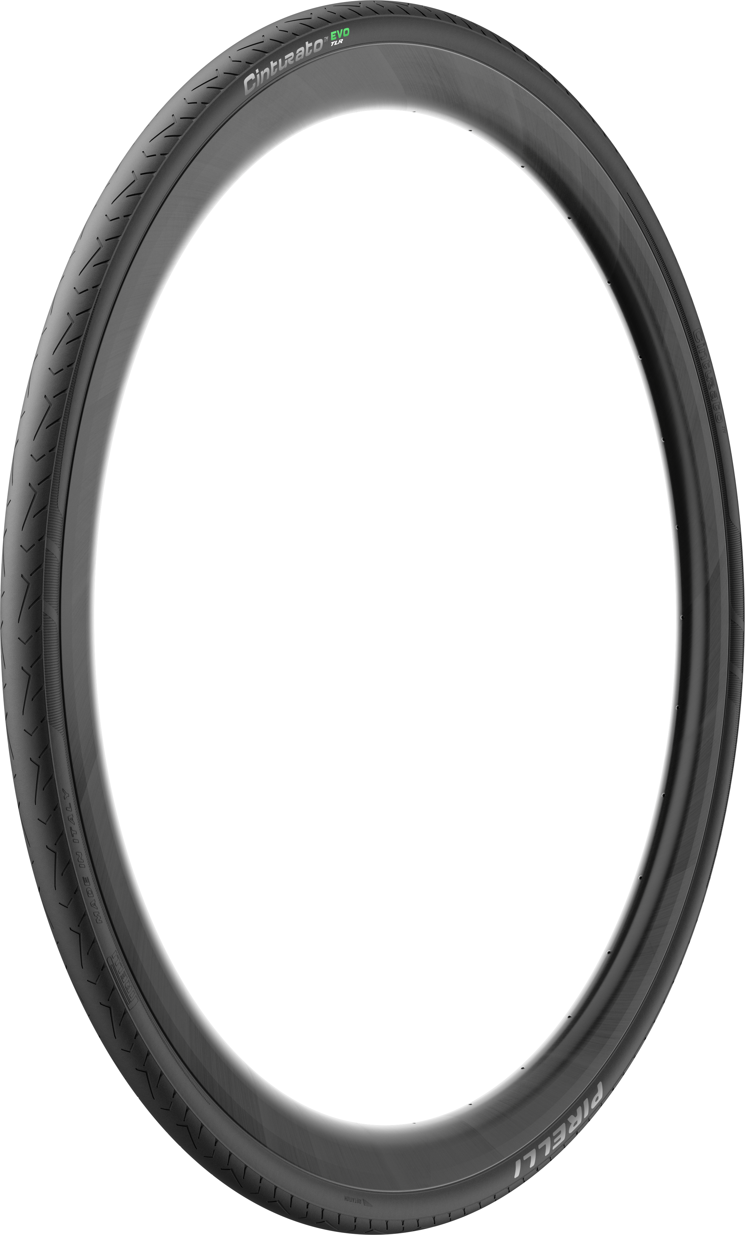 Reservedele - Cykeldæk - Pirelli Cinturato EVO TLR (Tubeless Ready) 700x28c/40c - Racer dæk - Black
