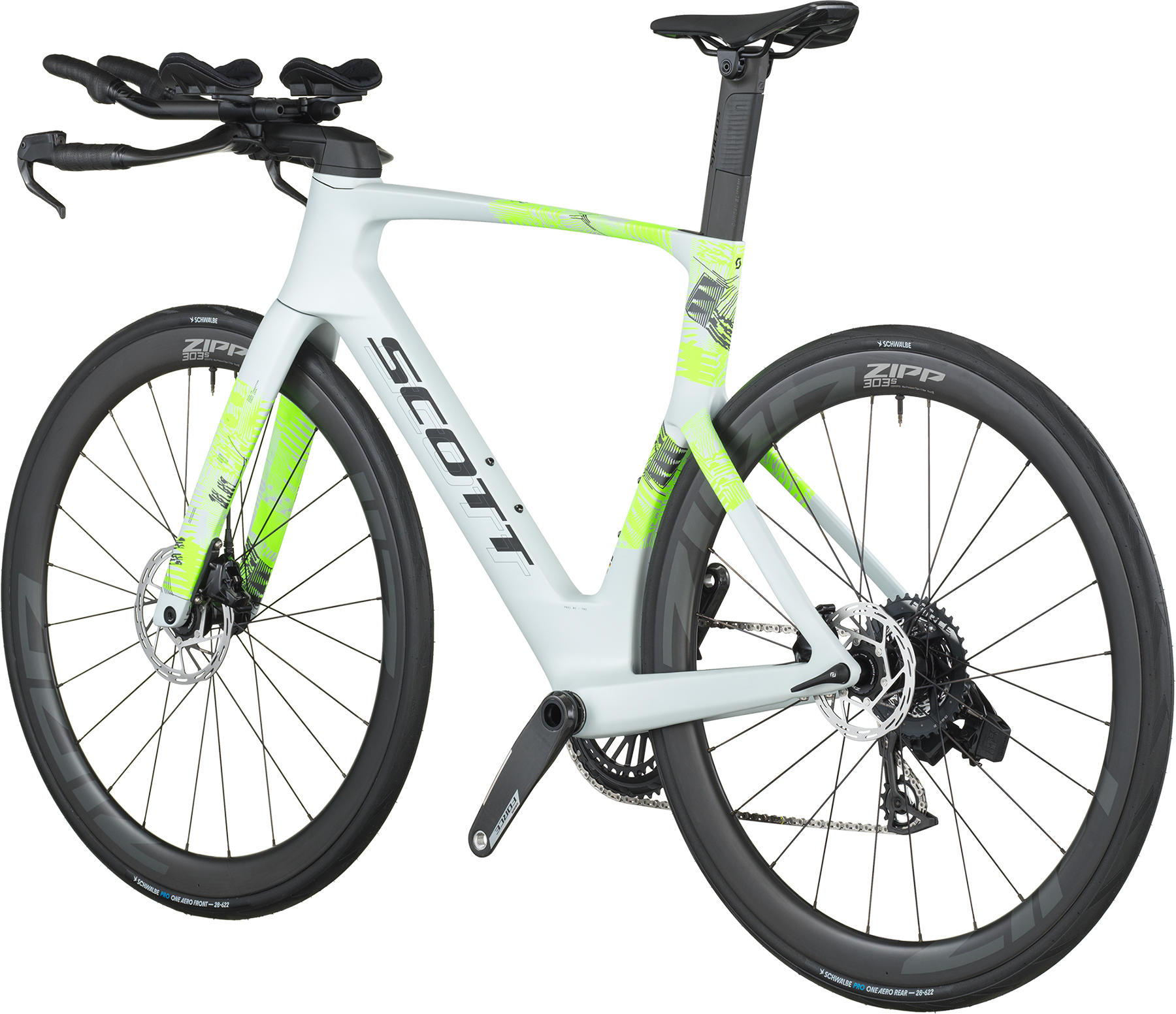 Cykler - Racercykler - Scott Foil RC TRI 2026 - Cumulus White