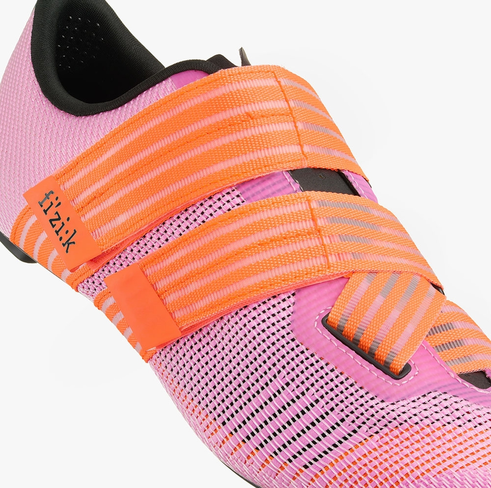 Beklædning - Cykelsko - Fizik Vento Powerstrap Aeroweave - Coral/Orange