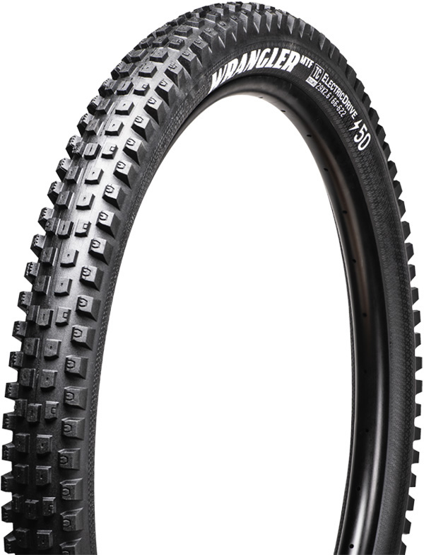 Reservedele - Cykeldæk - Goodyear WRANGLER MTF Electric 29x2.40 (Fordæk) - Sort