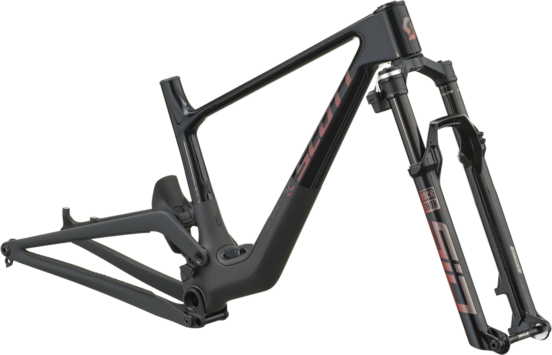 Cykler - Mountainbikes - Scott Frame+Fork Spark RC SL 2027 - Piano Black