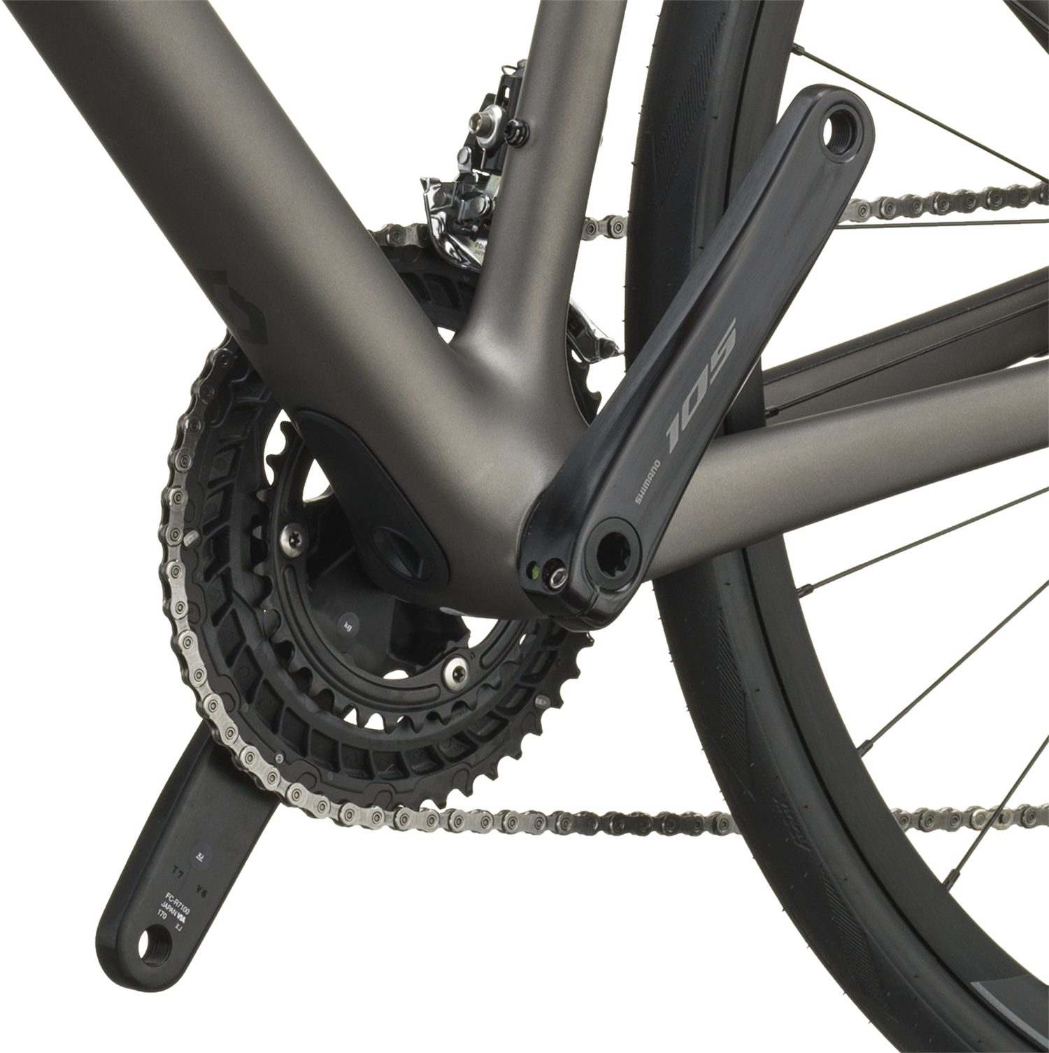 Cykler - Racercykler - Scott Addict 50 2027 - Tungsten Grey