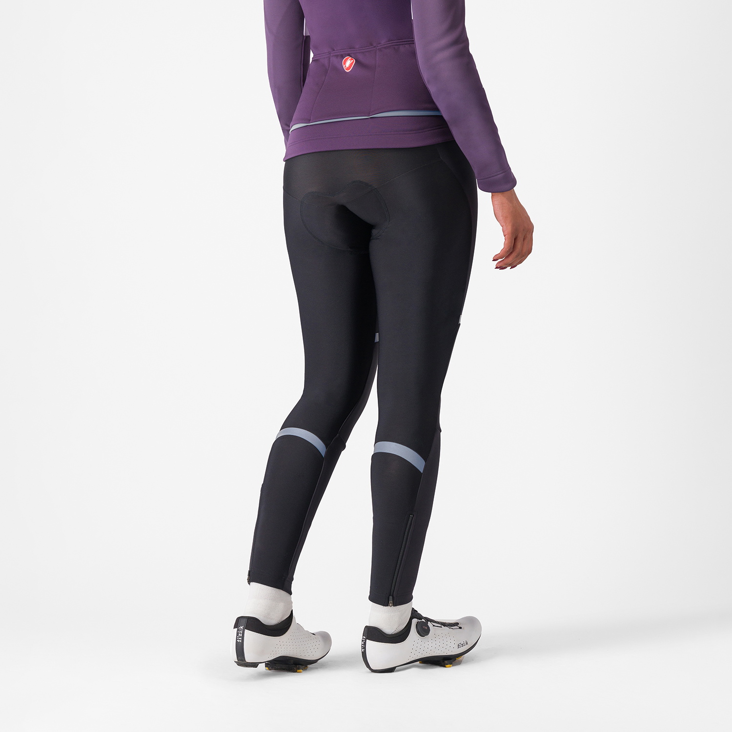 Beklædning - Cykelbukser - Castelli POLARE 2 W BIBTIGHT - Black