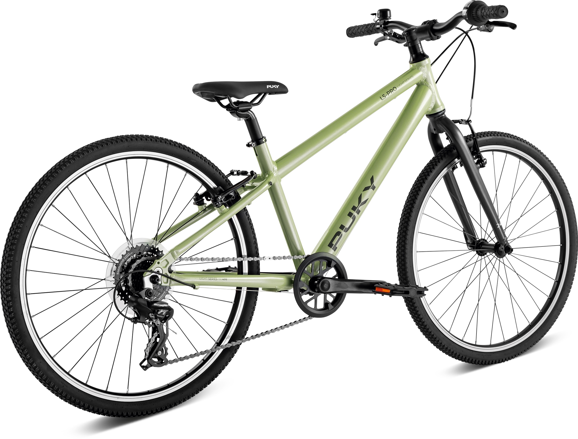 Cykler - Børnecykler - PUKY LS-PRO 24-8 Alu 24" - Mint Green/Anthrazit