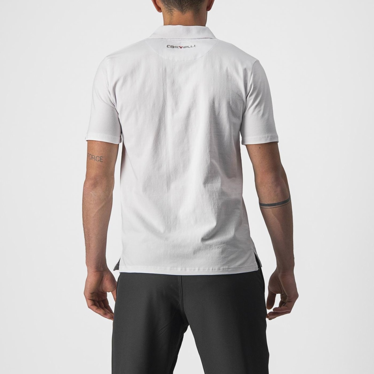 Beklædning - Merchandise - Castelli RACE DAY POLO T-Shirt - Hvid