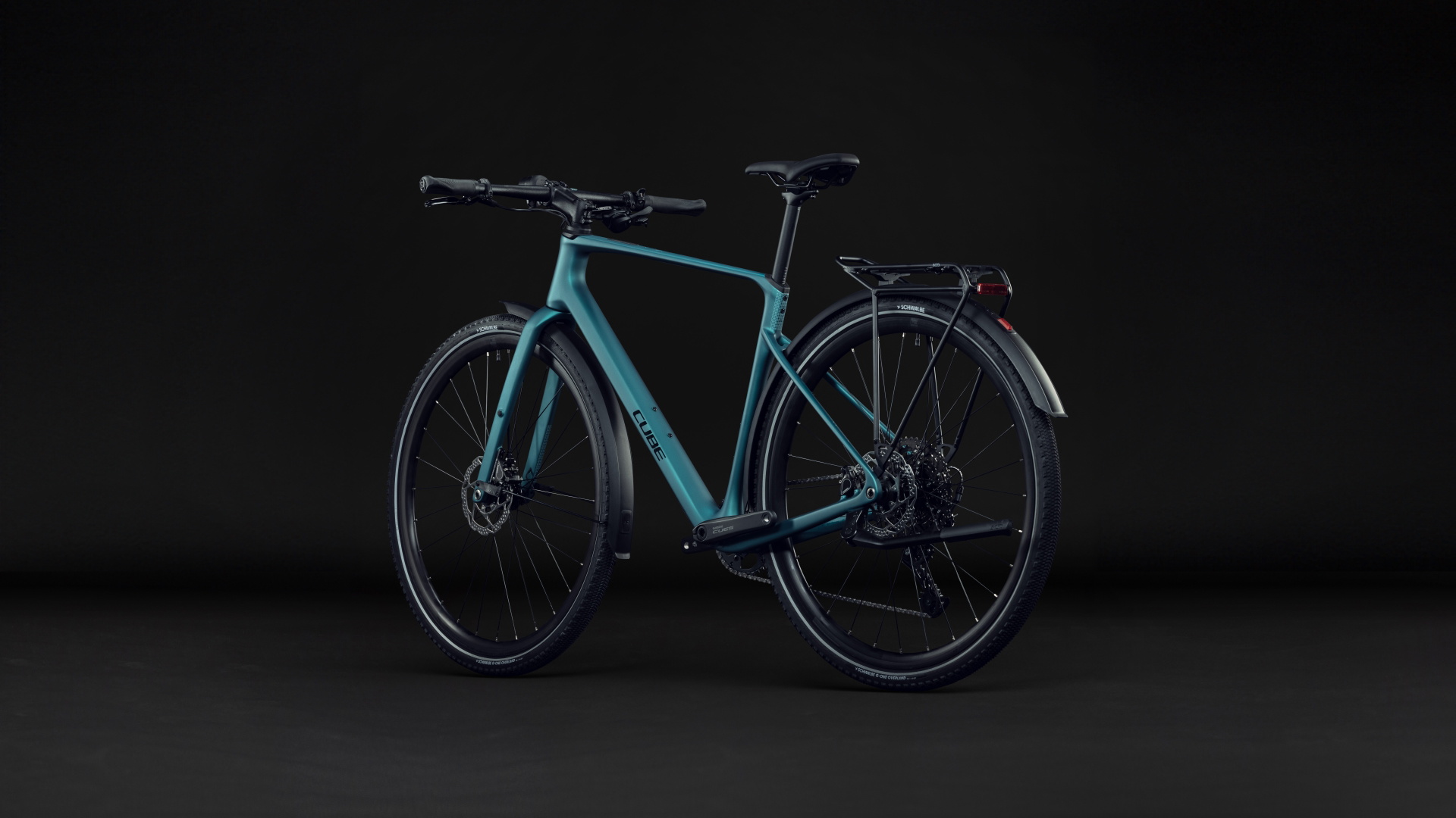 Cykler - Herrecykler - Cube Nulane C:62 SLX FE (Fully Equipped) Herre 2027 - Metallicpetrol´n´Black