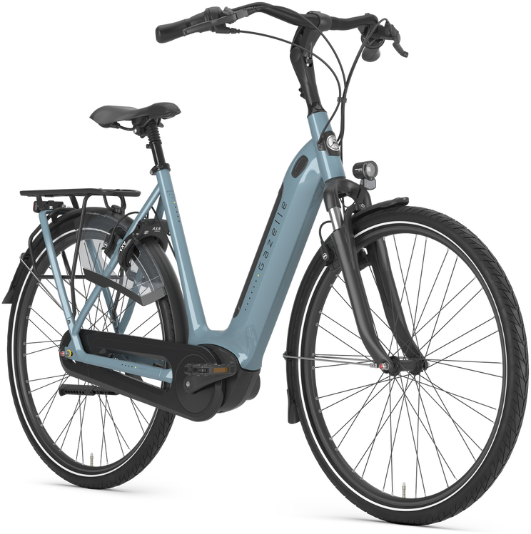 Cykler - Elcykler - Gazelle Arroyo C7+ HMB Elite Dame 2024 - Blå