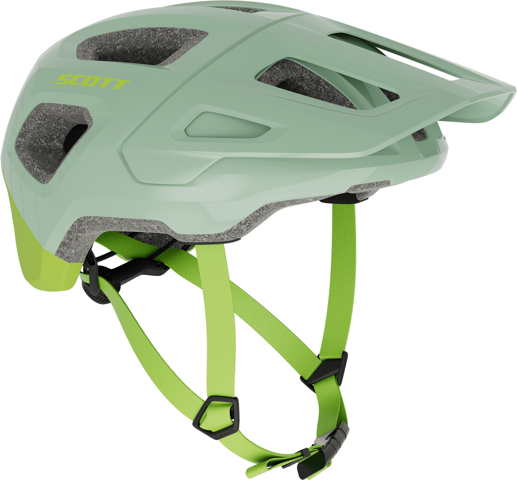 Scott Argo Plus Junior MIPS cykelhjelm - Land Green