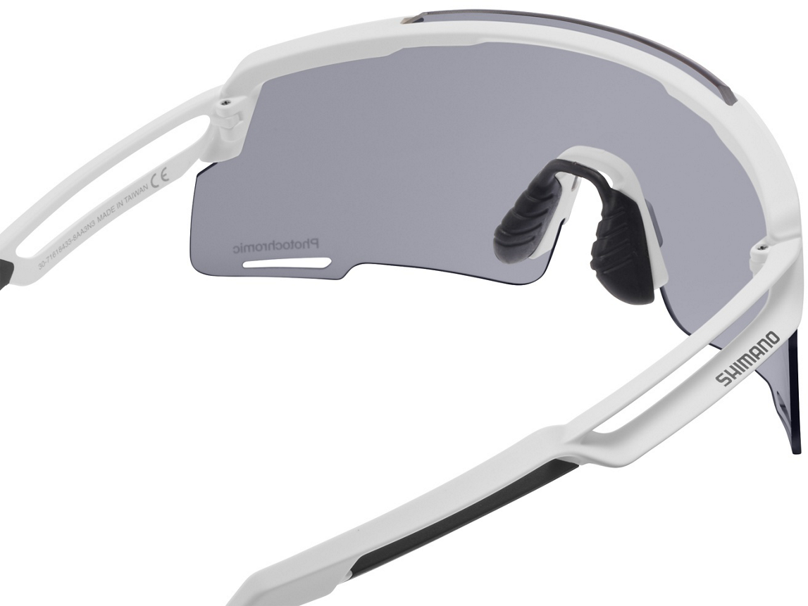 Beklædning - Cykelbriller - Shimano Equinox 5 PHOTOCHROMIC Eyewear - Matte White