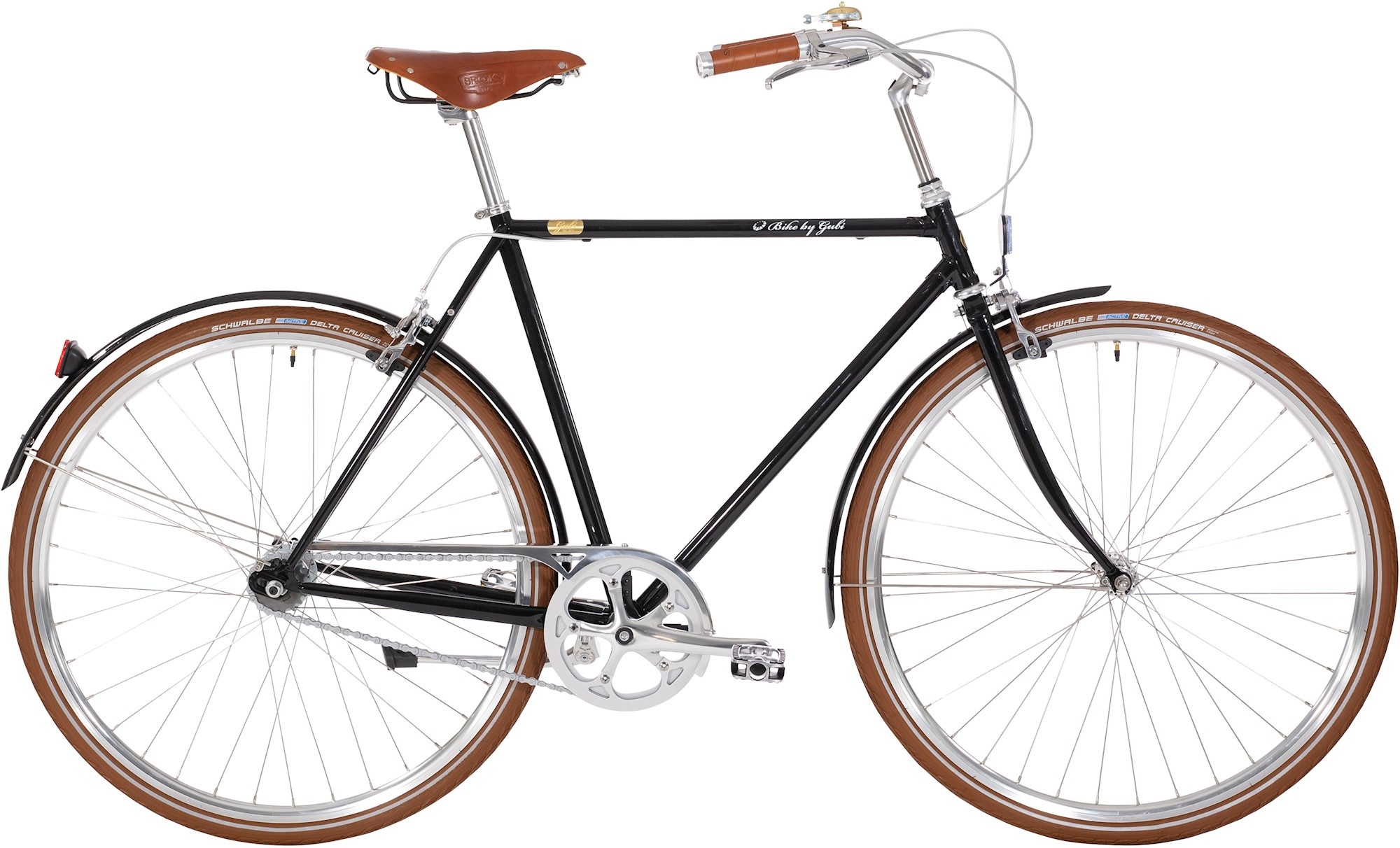 Cykler - Herrecykler - Bike by Gubi 7g Herre Fodbremse 2023 - Sort