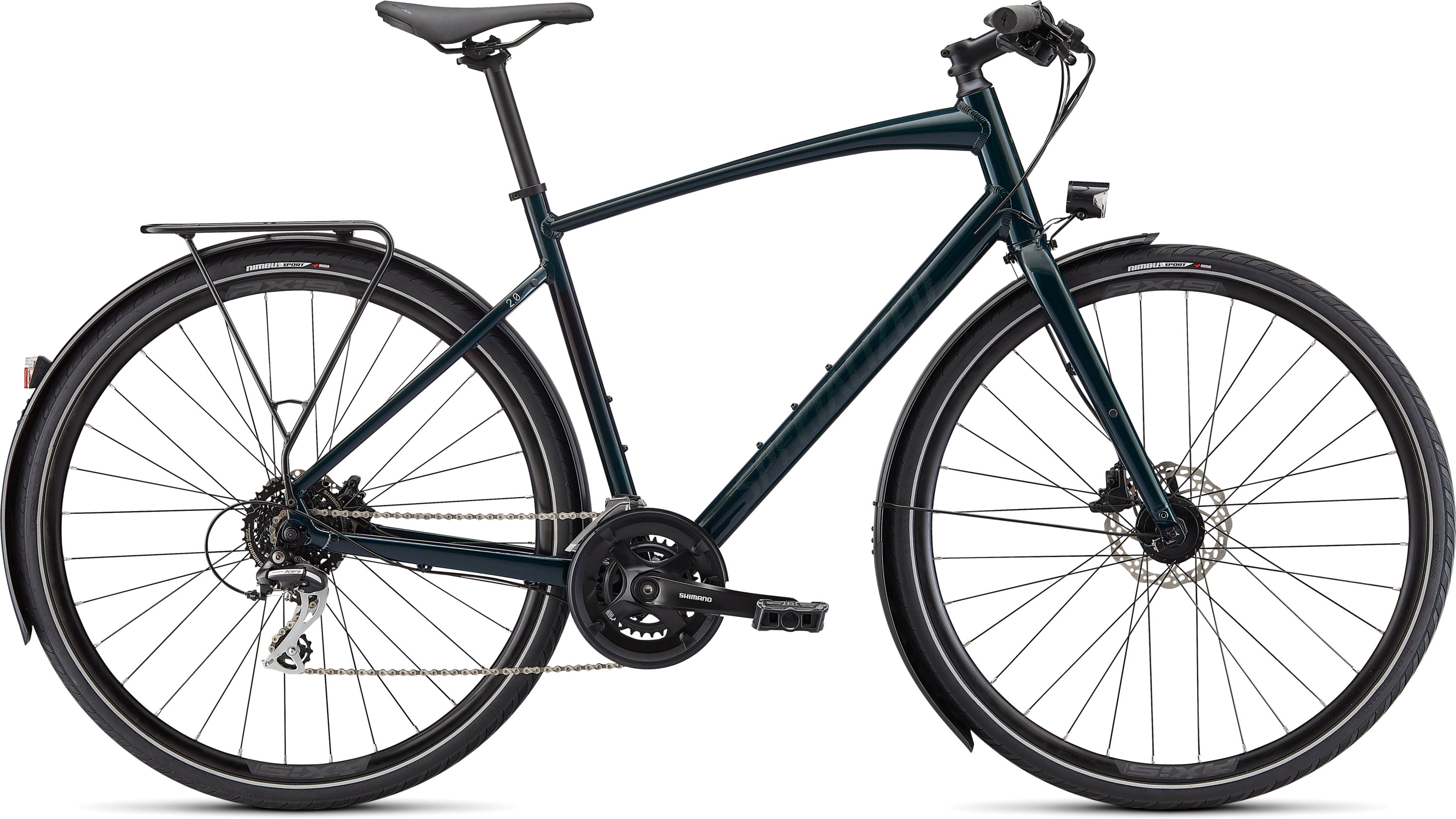 Cykler - Herrecykler - Specialized Sirrus 2.0 EQ 2023 - Grøn