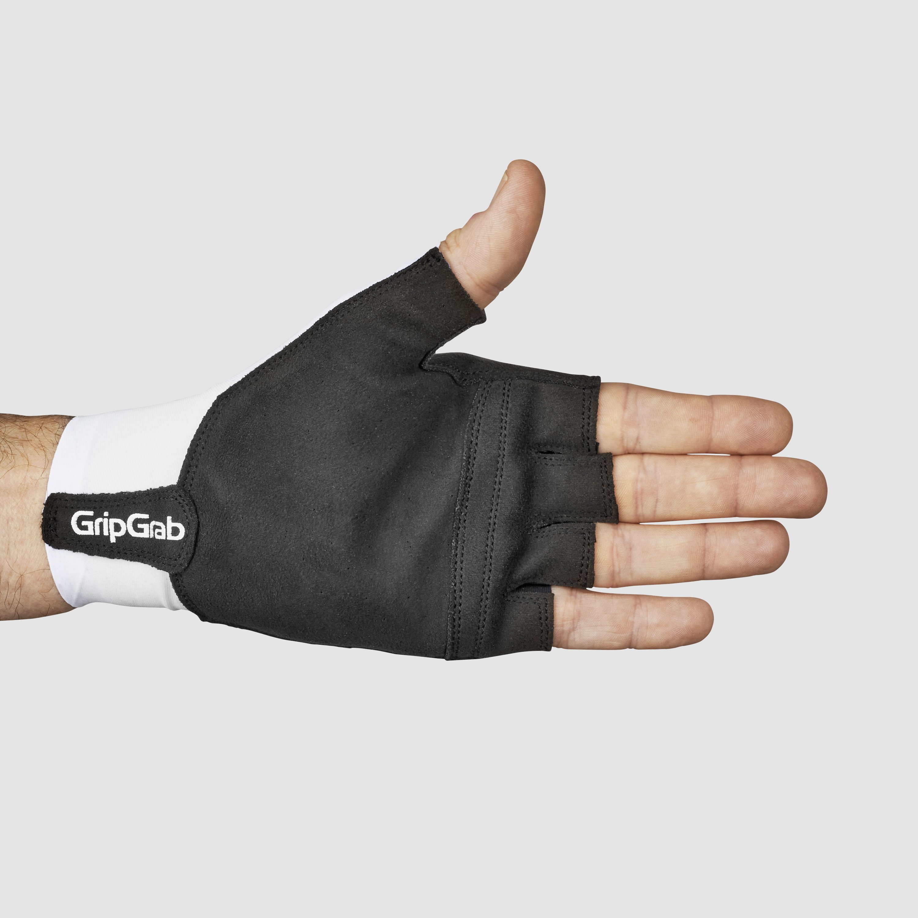 Beklædning - Cykelhandsker - GripGrab Faststream Aero Handsker Kortfingrede - White