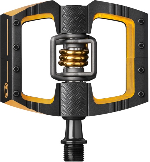  - CrankBrothers Pedal Mallet DH 11 - Sort/Gul