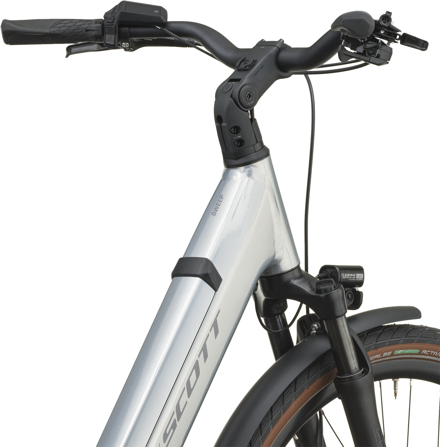 Cykler - Elcykler - Scott Sweep 20 Wave 2027 - Chrome Silver