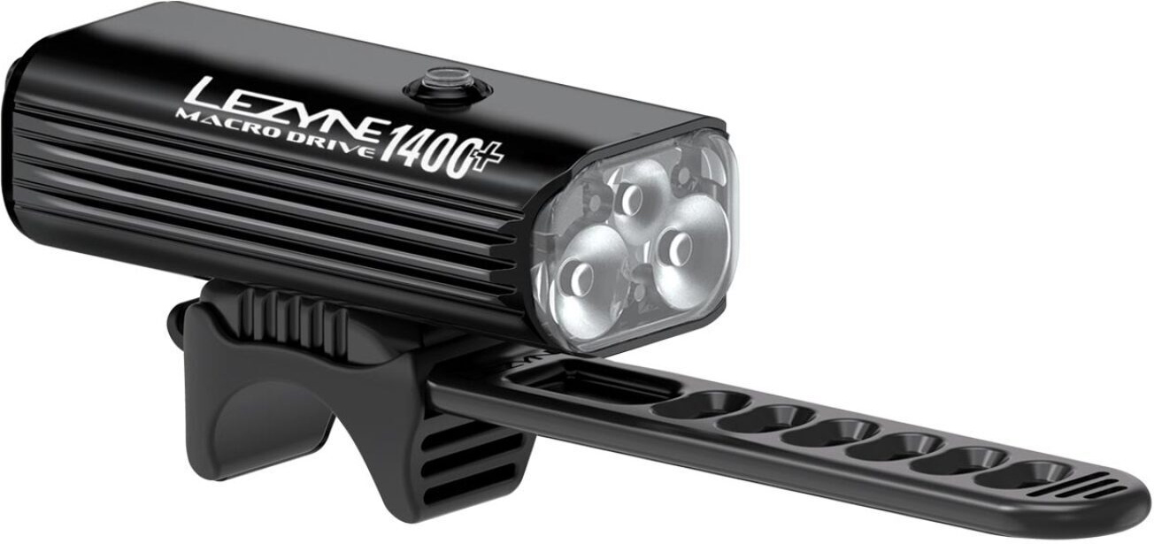 Tilbehør - Cykellygter - Lezyne Macro Drive 1400+ Loaded Kit Forlygte 1400 lumen m. Power Pack XL+ - Black
