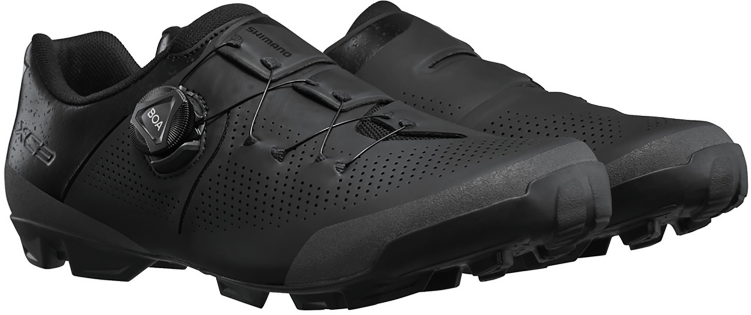 Beklædning - Cykelsko - Shimano XC302 SPD MTB Sko Wide (Bred) - Black