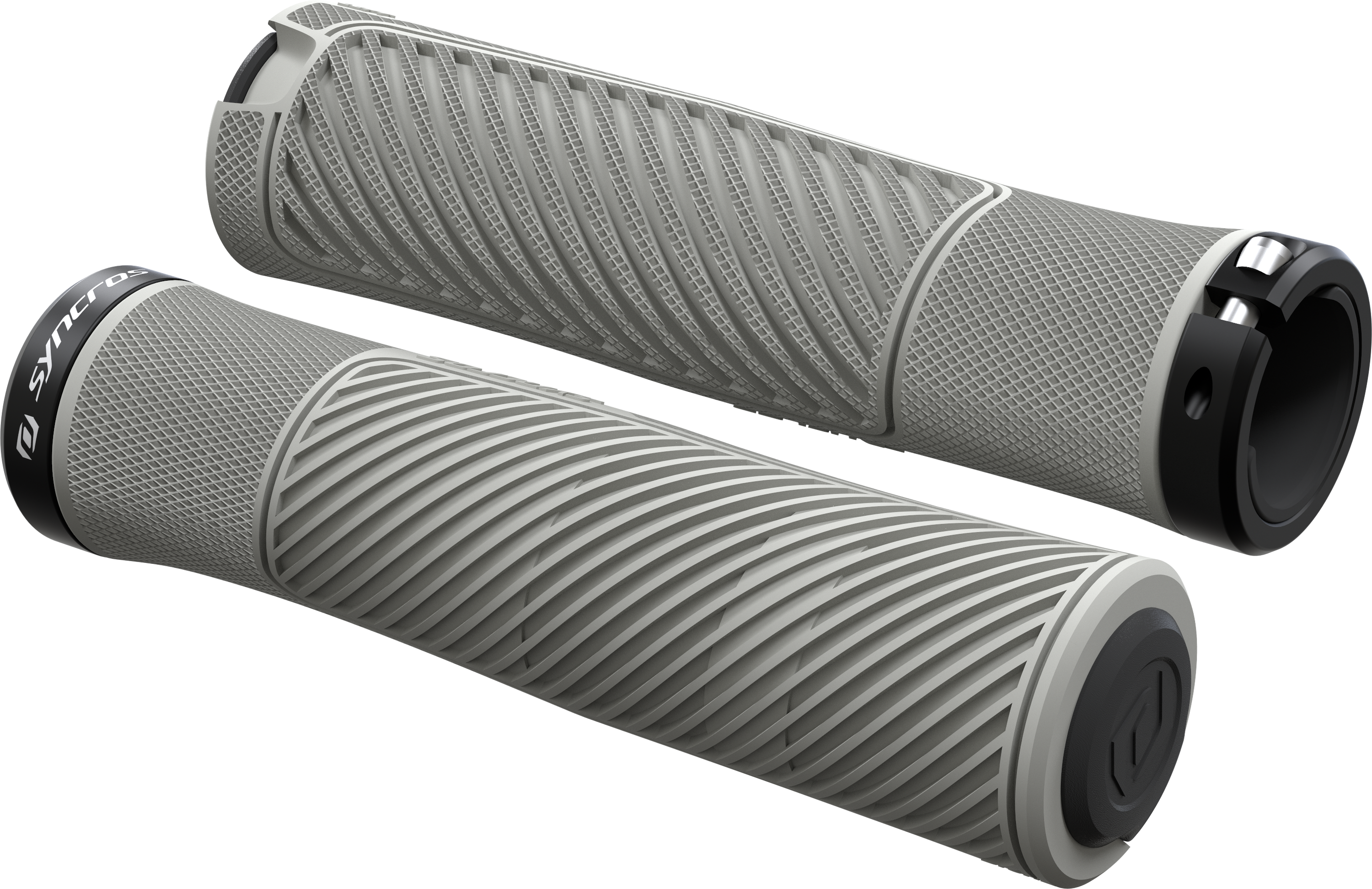Tilbehør - Cykelhåndtag - Syncros Grips XC Lock-On Håndtag - Shark Grey