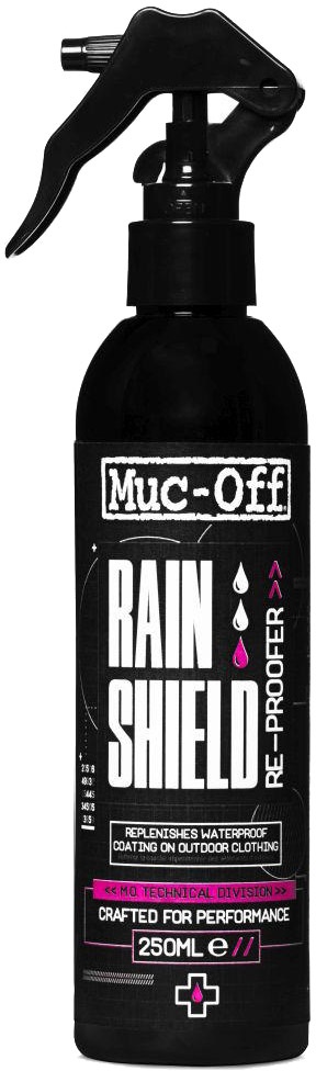Beklædning - Krops- & tøjpleje - Muc-Off Rain Shield Re-Proofer 250 ml
