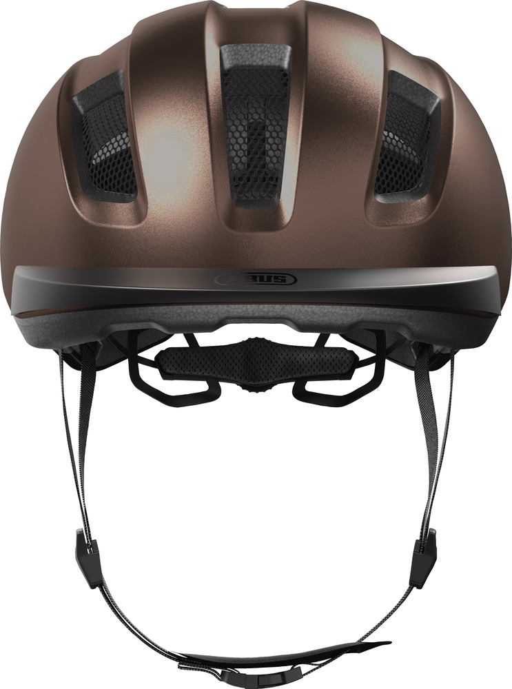 Beklædning - Cykelhjelme - Abus PURL-Y ACE m. LED lys - Metallic Copper (elcykel hjelm)