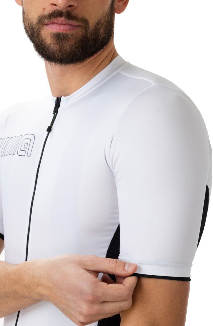 Beklædning - Cykeltrøjer - Alé Jersey Color Block - Hvid