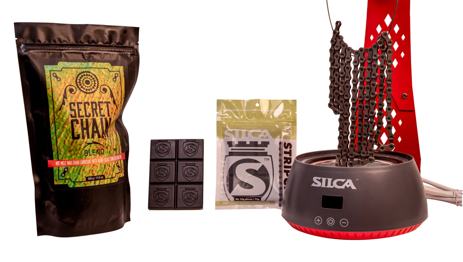 Tilbehør - Olie / Fedt - Silca Strip Chip Hot Melt Kæde Renser (6 stk.)