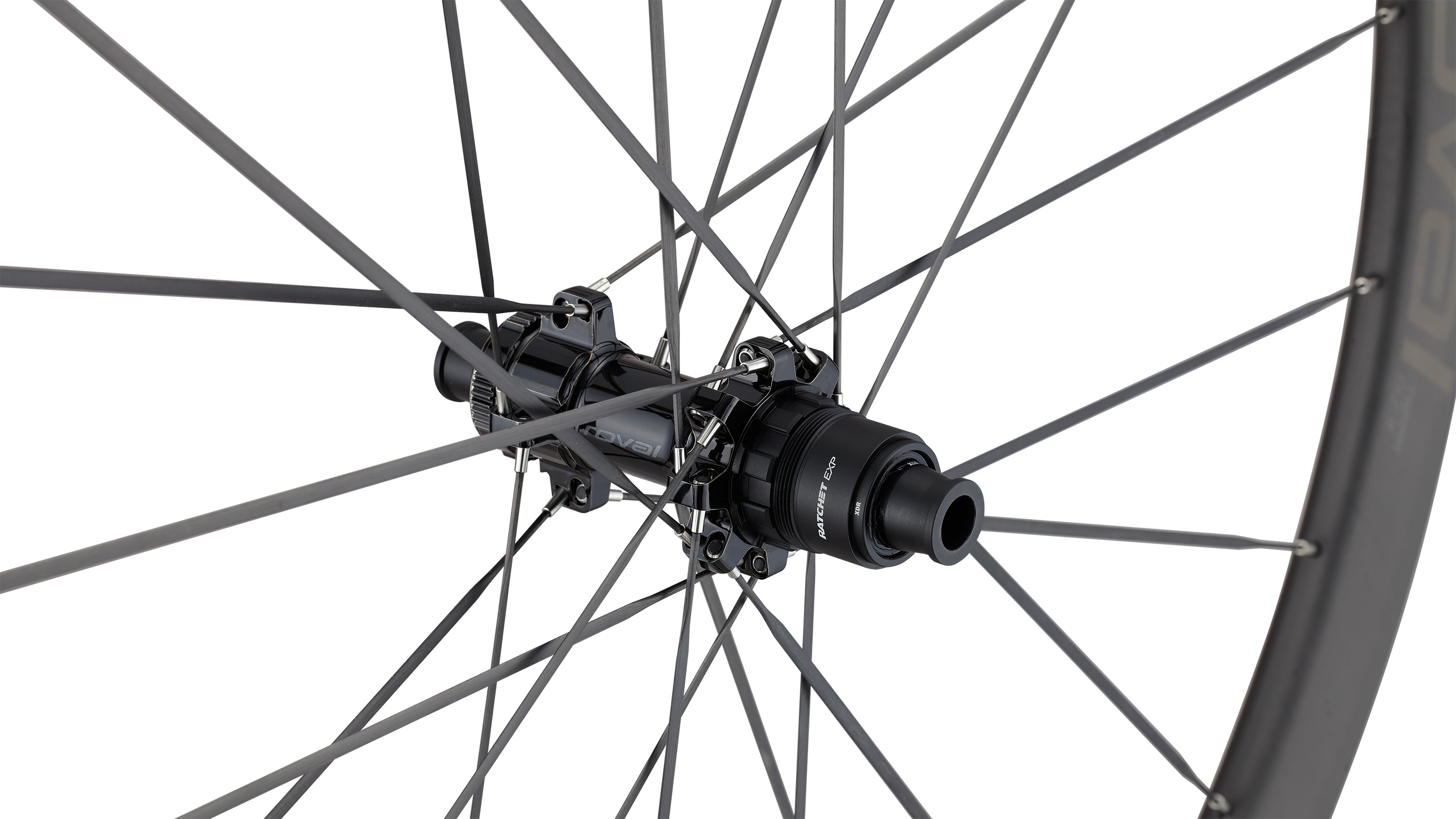 Reservedele - Hjulsæt - Roval Terra CLX III 700c Rear - Satin Carbon/Gloss Black