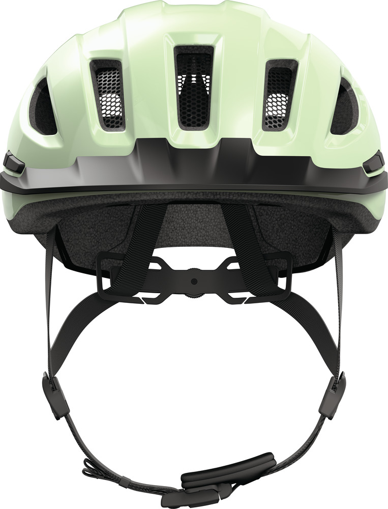 Beklædning - Cykelhjelme - Abus Hjelm Urban-I 4.0 m. LED - Pistacchio Green