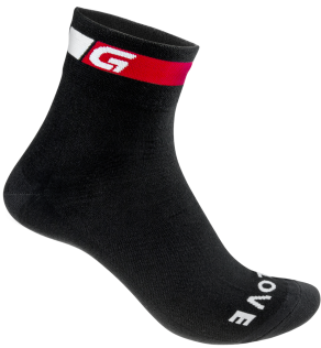 GripGrab Regular Cut Summer Sock - sort Beklædning > Sokker