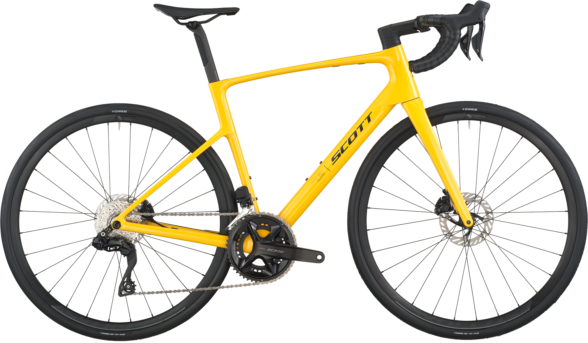Scott Addict 40 2026 - Vivid Yellow