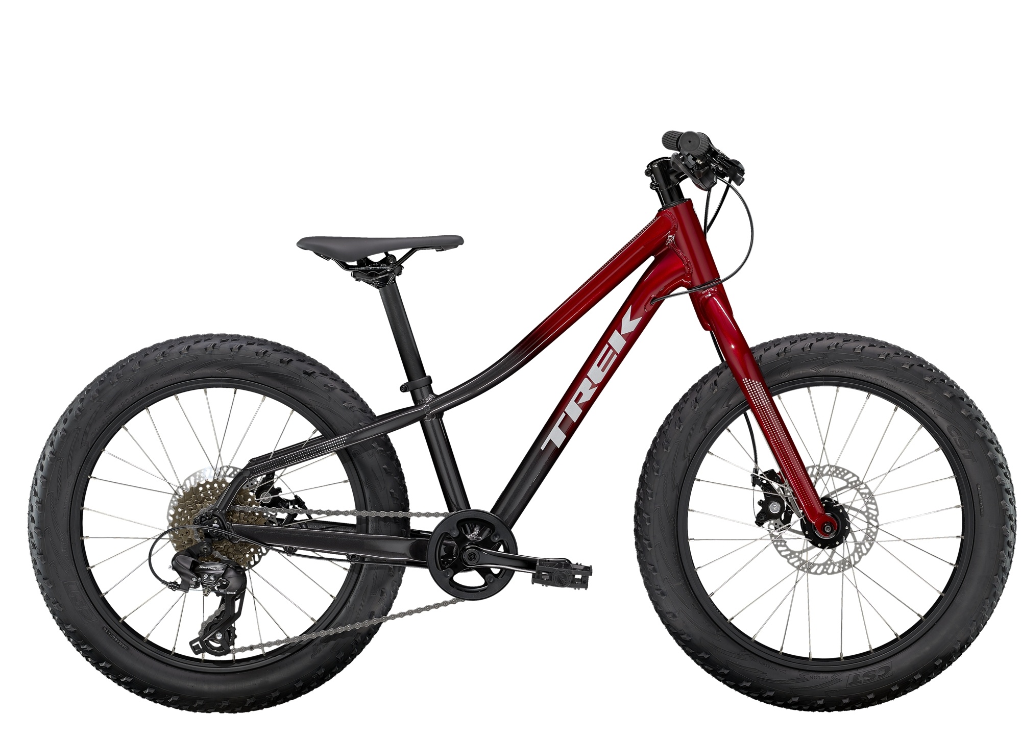 Cykler - Børnecykler - Trek Roscoe 20" 2021 - Sort/Rød