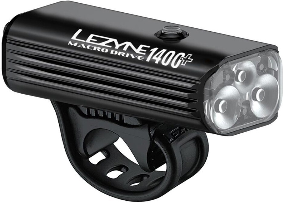 Tilbehør - Cykellygter - Lezyne Macro Drive 1400+ Loaded Kit Forlygte 1400 lumen m. Power Pack XL+ - Black