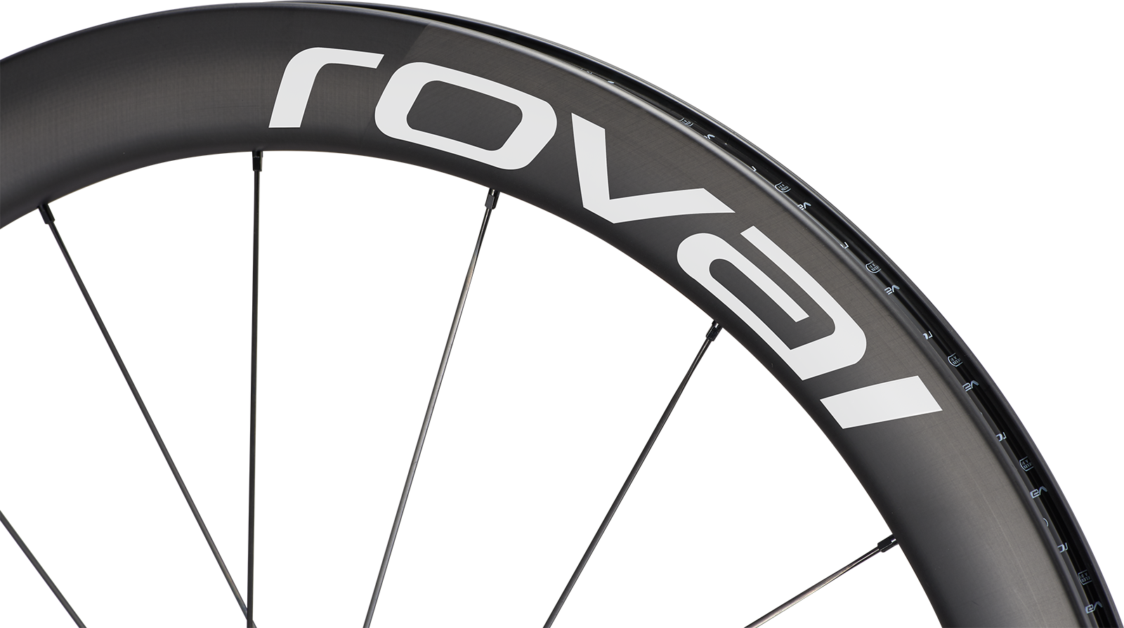 Reservedele - Hjulsæt - Specialized Roval Rapide CLX II Forhjul - Satin Carbon/Gloss White