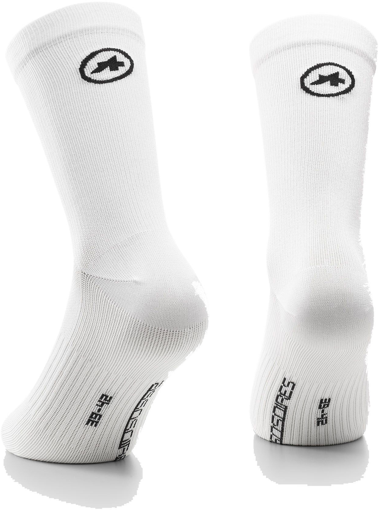 Beklædning - Sokker - Assos Essence Socks High - twin pack - Hvid