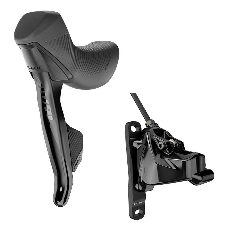 SRAM Rival eTap AXS HRD skifte/bremsegreb + kaliber – venstre/for (Flat Mount)