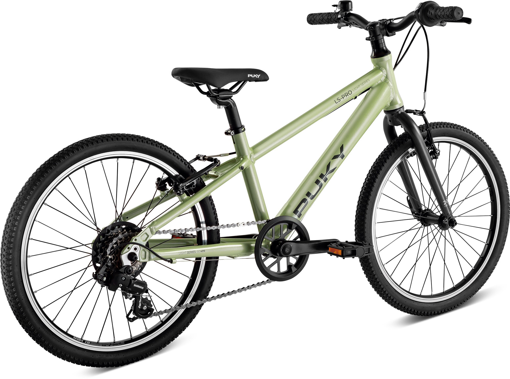 Cykler - Børnecykler - PUKY LS-PRO 20-7 Alu 20" - Mint green/Anthrazit