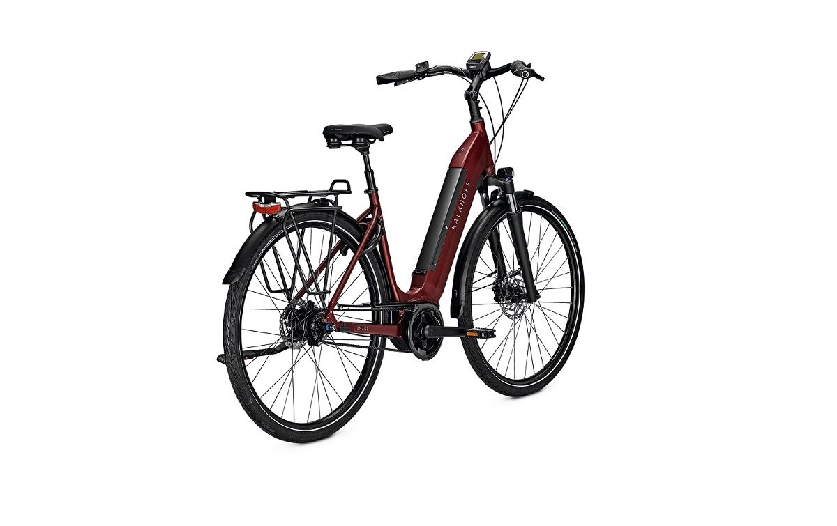 Cykler - Elcykler - Kalkhoff IMAGE 3.B EXCITE 500wh Dame - Rød
