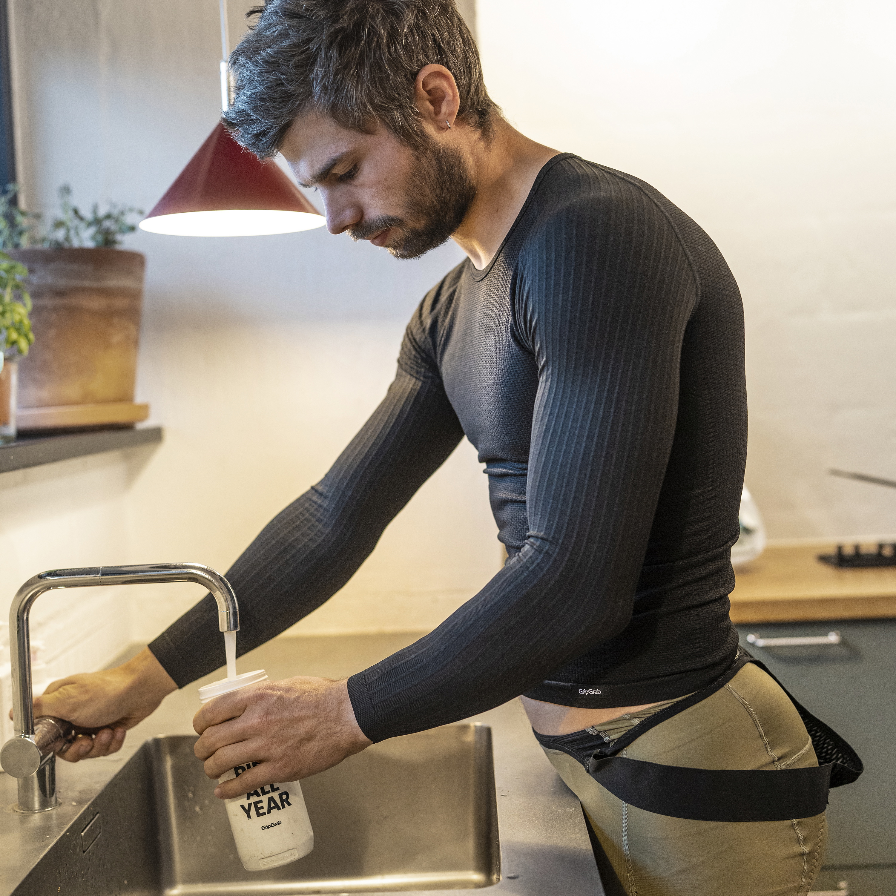Beklædning - Baselayer / Undertøj - GripGrab PACR Spring-Autumn Langærmet Base Layer - Black