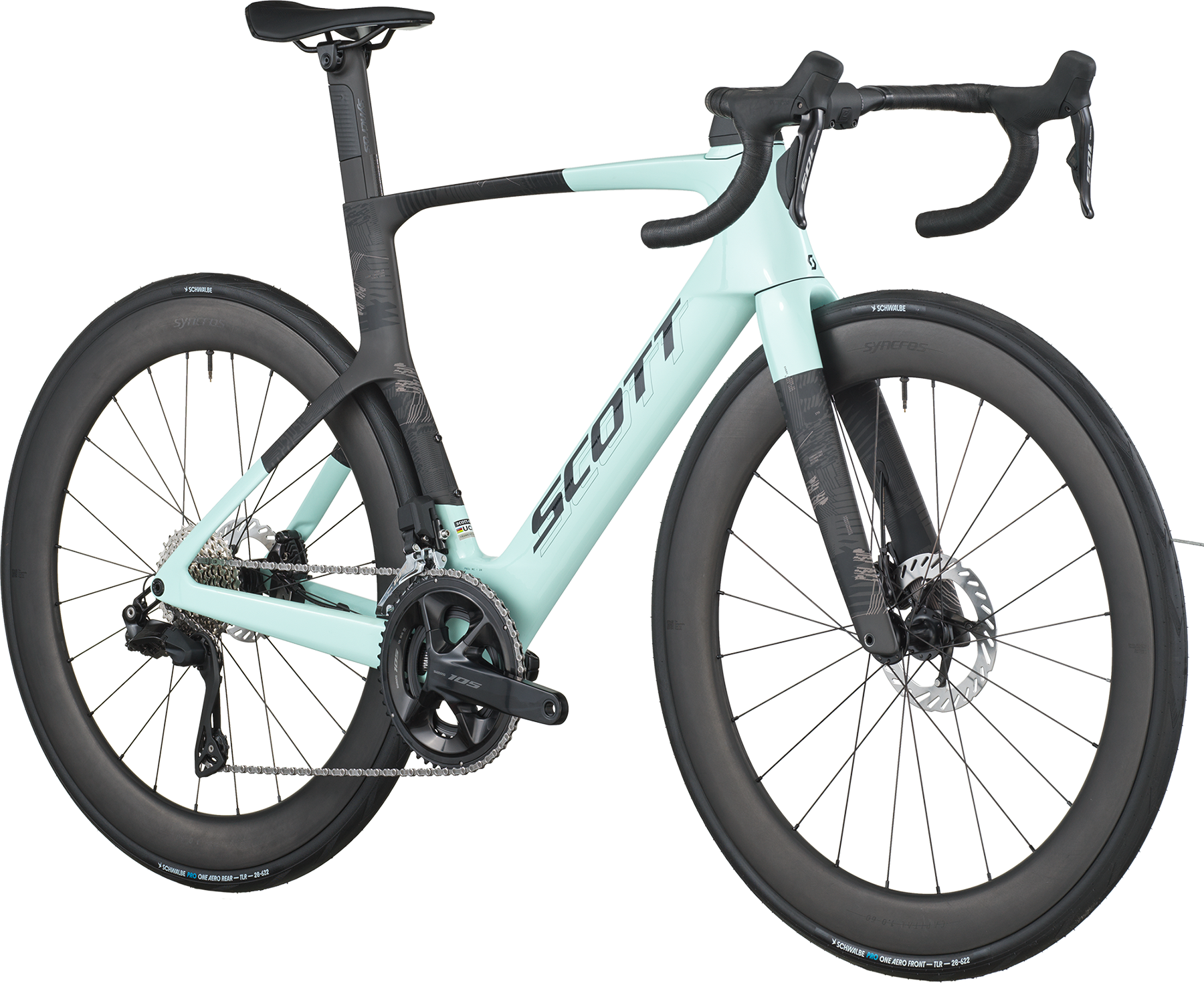 Cykler - Racercykler - Scott Foil RC 20 2026 - Gelato Blue