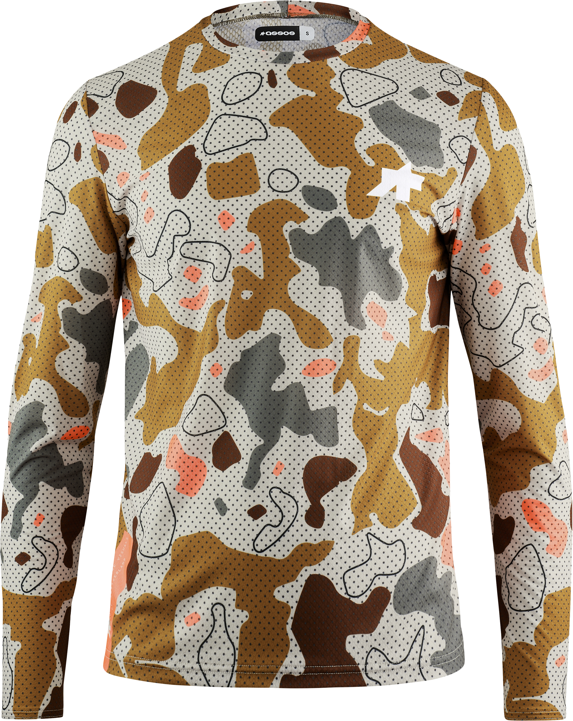 Beklædning - Cykeltrøjer - Assos TACTICA LS T-Shirt T5 Tech-Flage - Halftone Camo