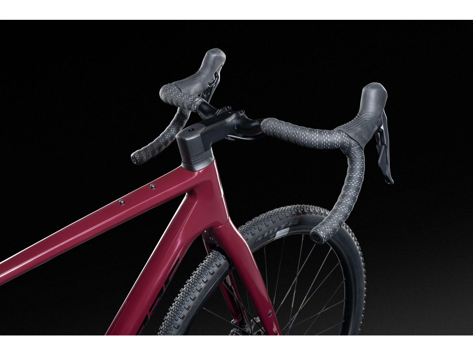 Cykler - Gravel cykler - Lapierre Crosshill CF 6.0 2025 - Strong Ruby Red