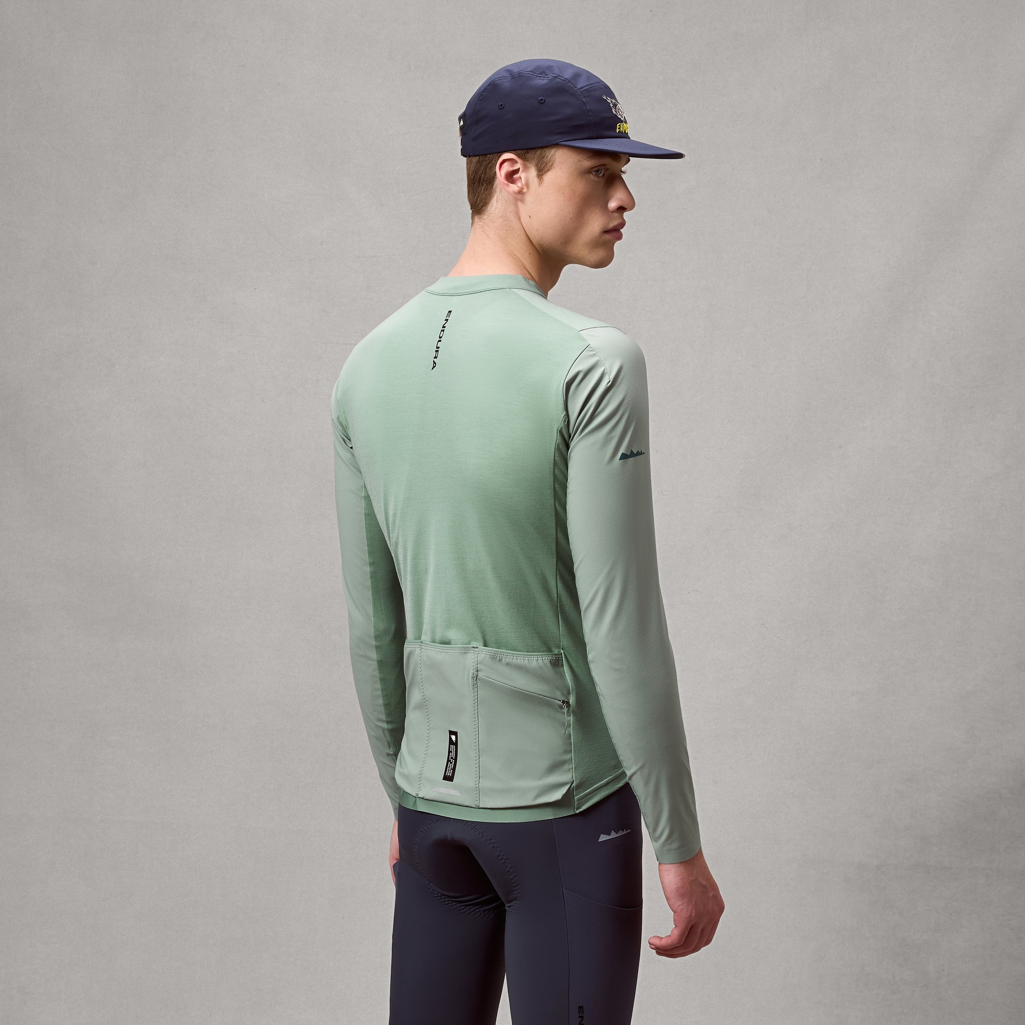 Beklædning - Cykeltrøjer - Endura AllTrack Ride L/S Jersey - Sage Green