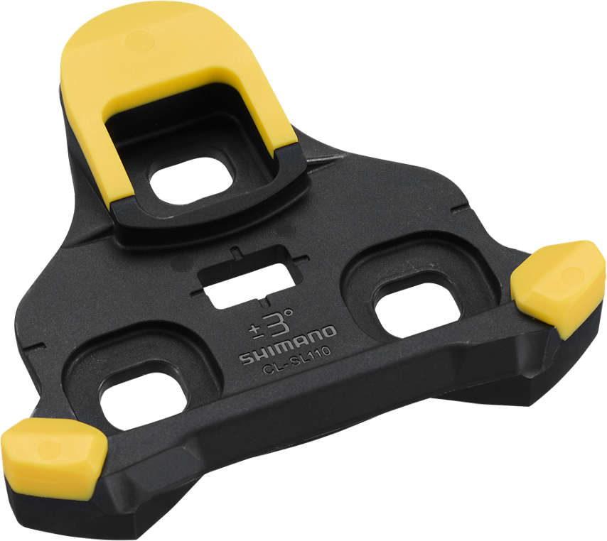 Tilbehør - Pedaler & Klamper - Shimano SPD-SLR CL-SL110 Klampesæt 6 Grader Float - Yellow