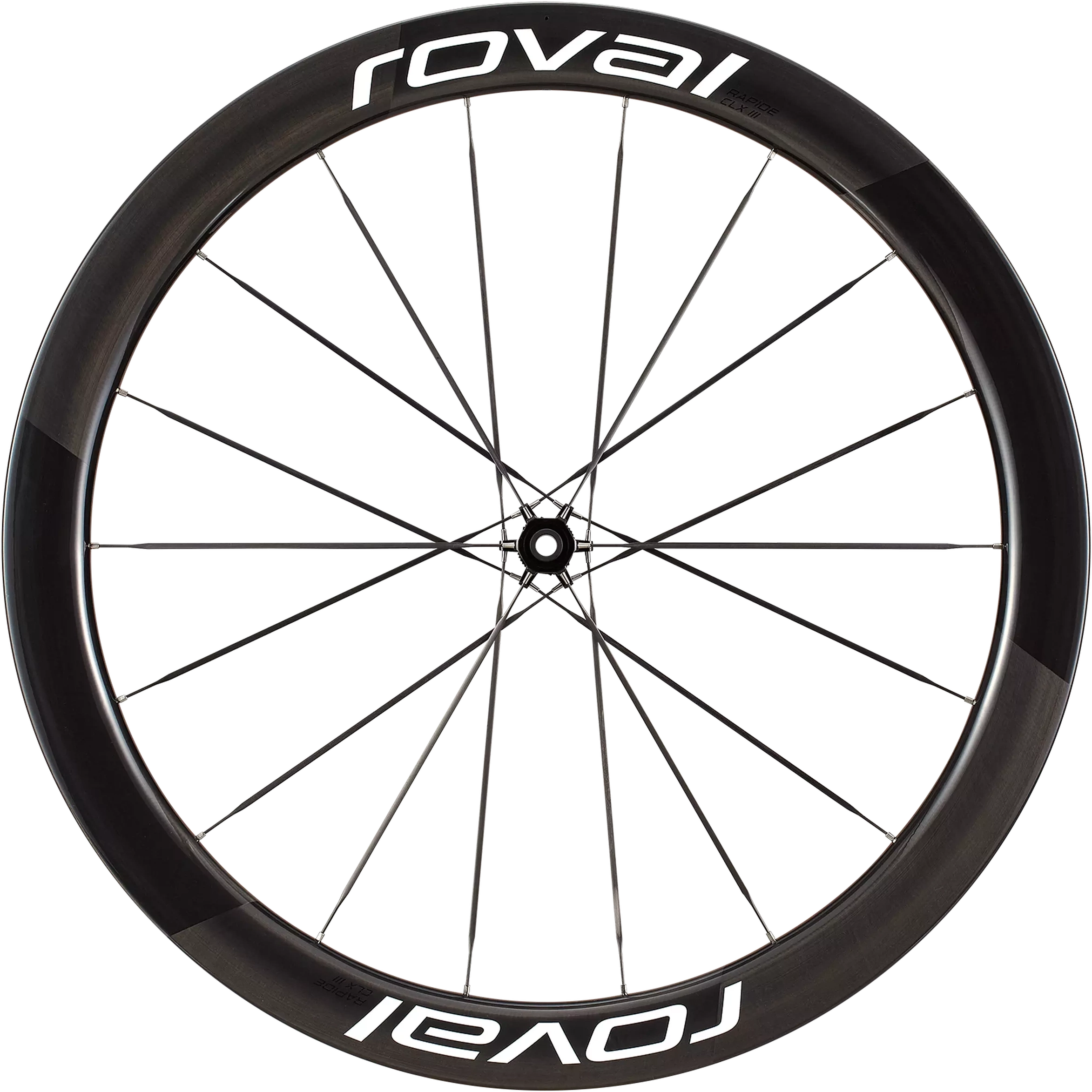 Reservedele - Hjulsæt - Specialized Rapide CLX III 28" / 700c - Front - Gloss Carbon/Gloss White