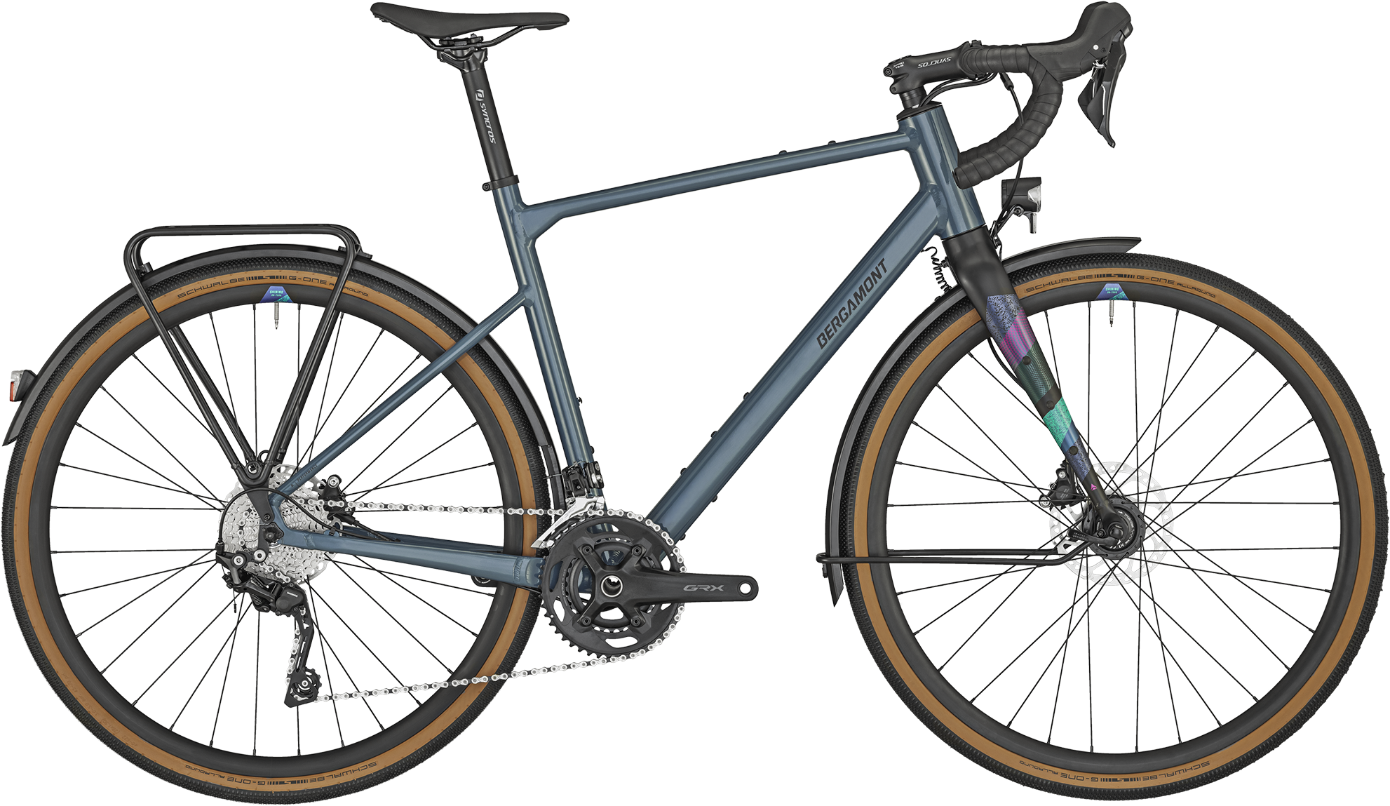 Cykler - Racercykler - Bergamont Grandurance RD 5 2024 - Blå