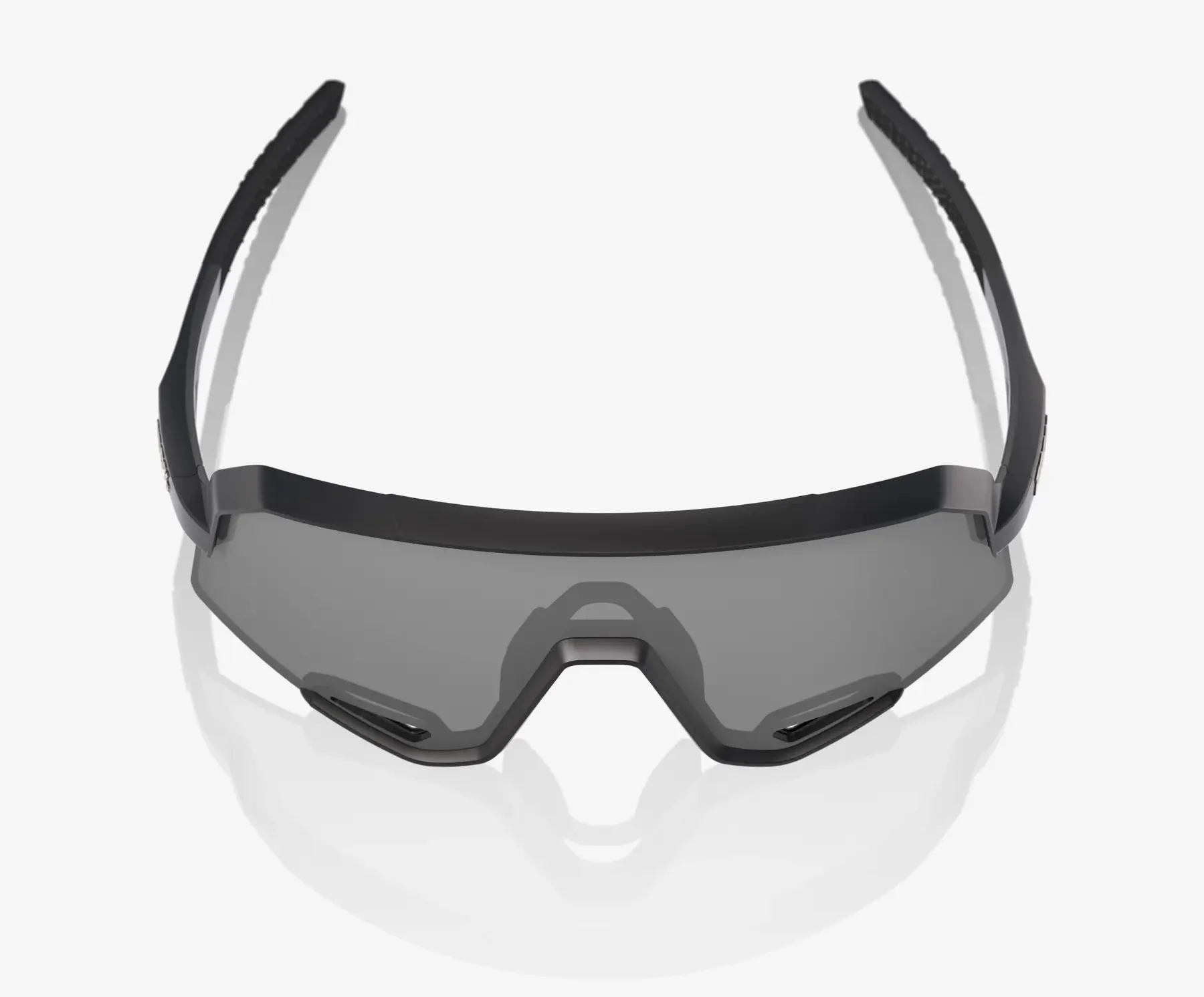 Beklædning - Cykelbriller - 100% SLENDALE - Matte Black - Smoke Lens