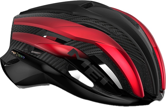  - MET Helmet Trenta 3K Carbon MIPS - Rød